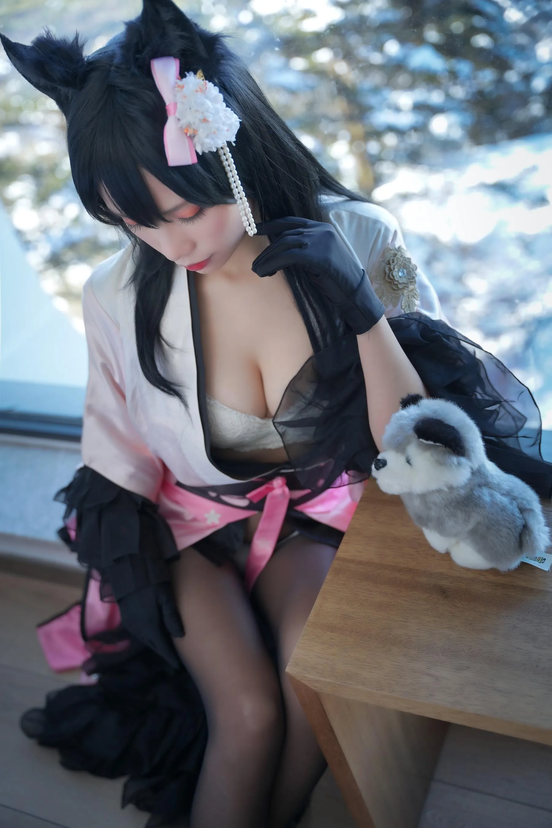 Neko-薇薇 – NO.08 爱宕和服 [45P]插图8